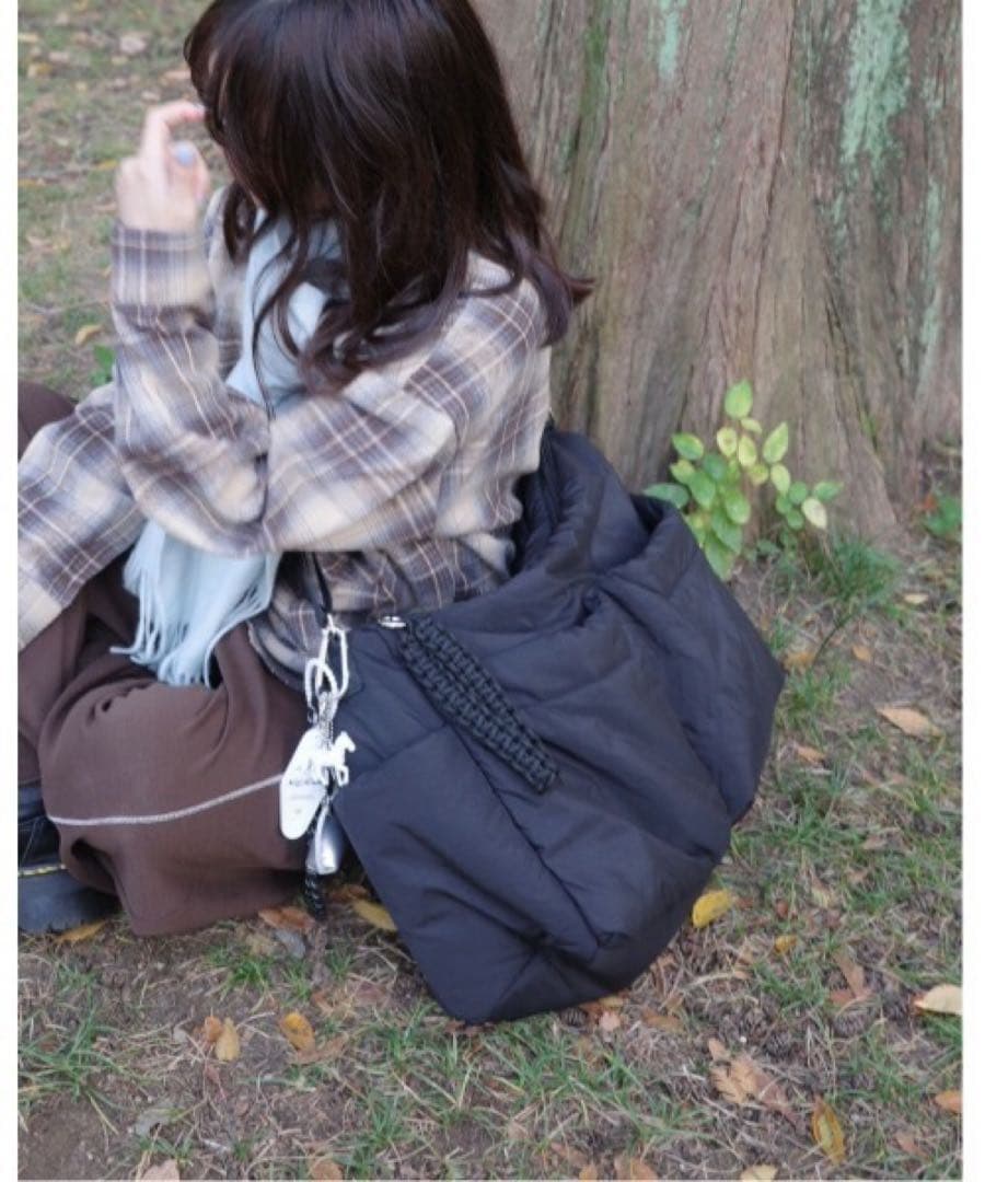 jumelle ジュメロ パファーショルダーバッグ ブラック