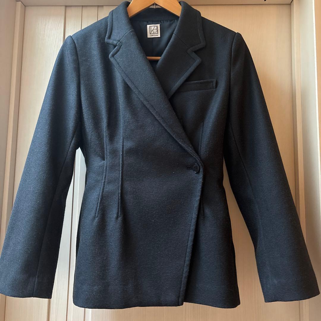 ローブブラン　laubeblanc ジャケット　新品未使用　ネイビー