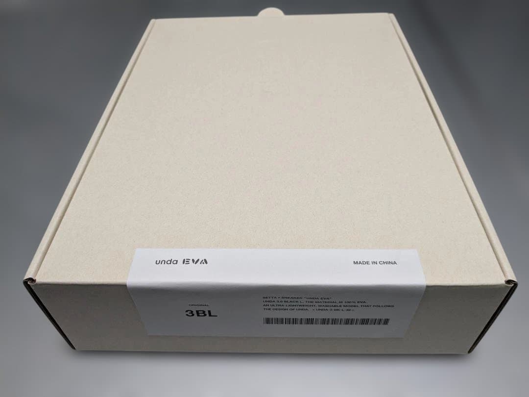 goyemon「unda EVA」Lサイズ　黒　2025年　サンダル　雪駄