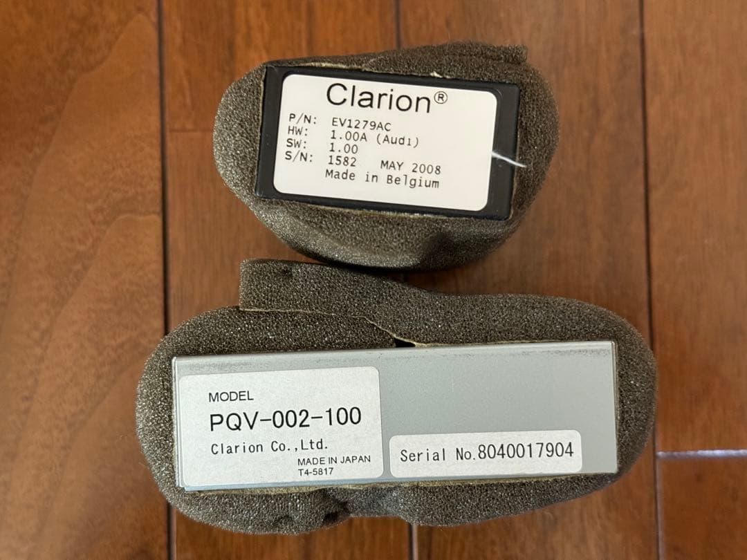 アウディTT 純正地デジ対応ナビ&ETC&ケーブル一式&オーディオパネルのセット