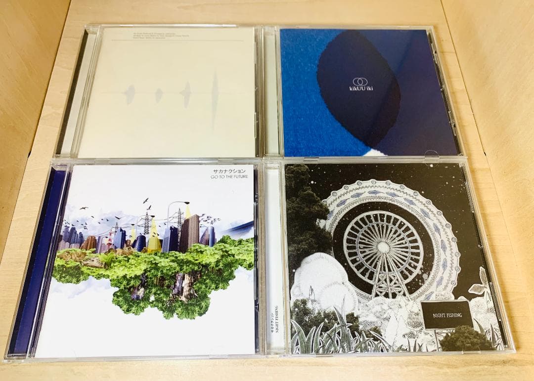 サカナクション アルバム全8枚 ベスト 魚図鑑 懐かしい月 セット 初回盤+特典