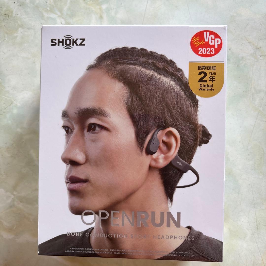 SHOKZ OPENRUN S803 骨伝導スポーツヘッドフォン BLACK A