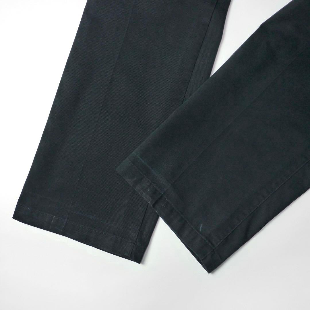 00sビンテージ リーバイス ドッカーズ ツータック チノパン パンツ黒ブラック