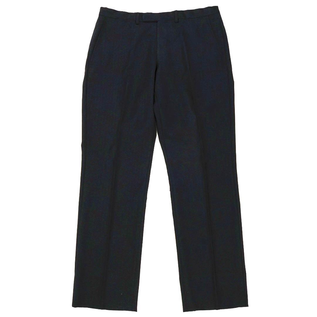 H4157グッチ　ウール混モヘア混　２釦ピンストライプ柄　セットアップスーツ