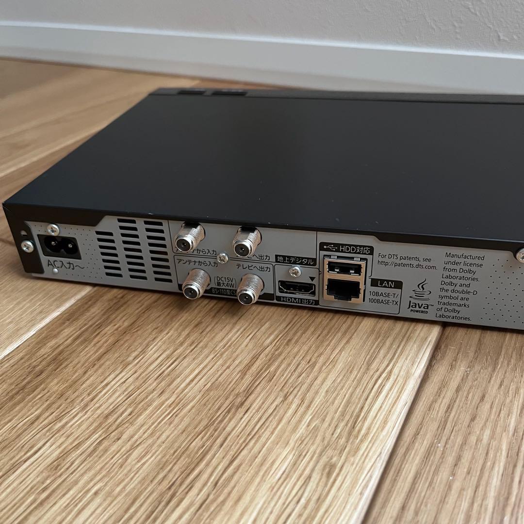 Panasonic ブルーレイ ディスクレコーダー DMR-BRS510 DVD