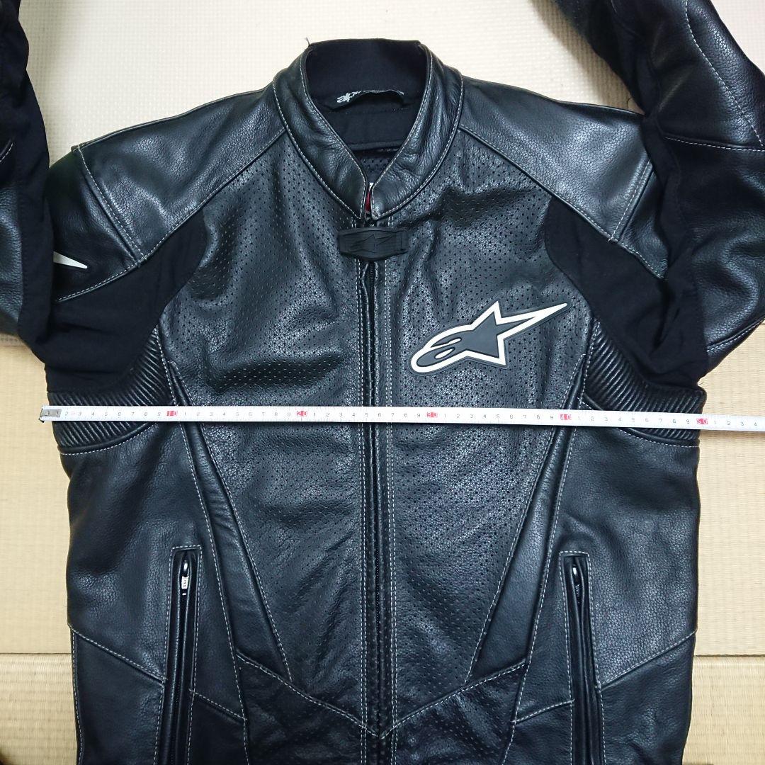 alpainstars レザージャケット パンチング 着用回数少ない