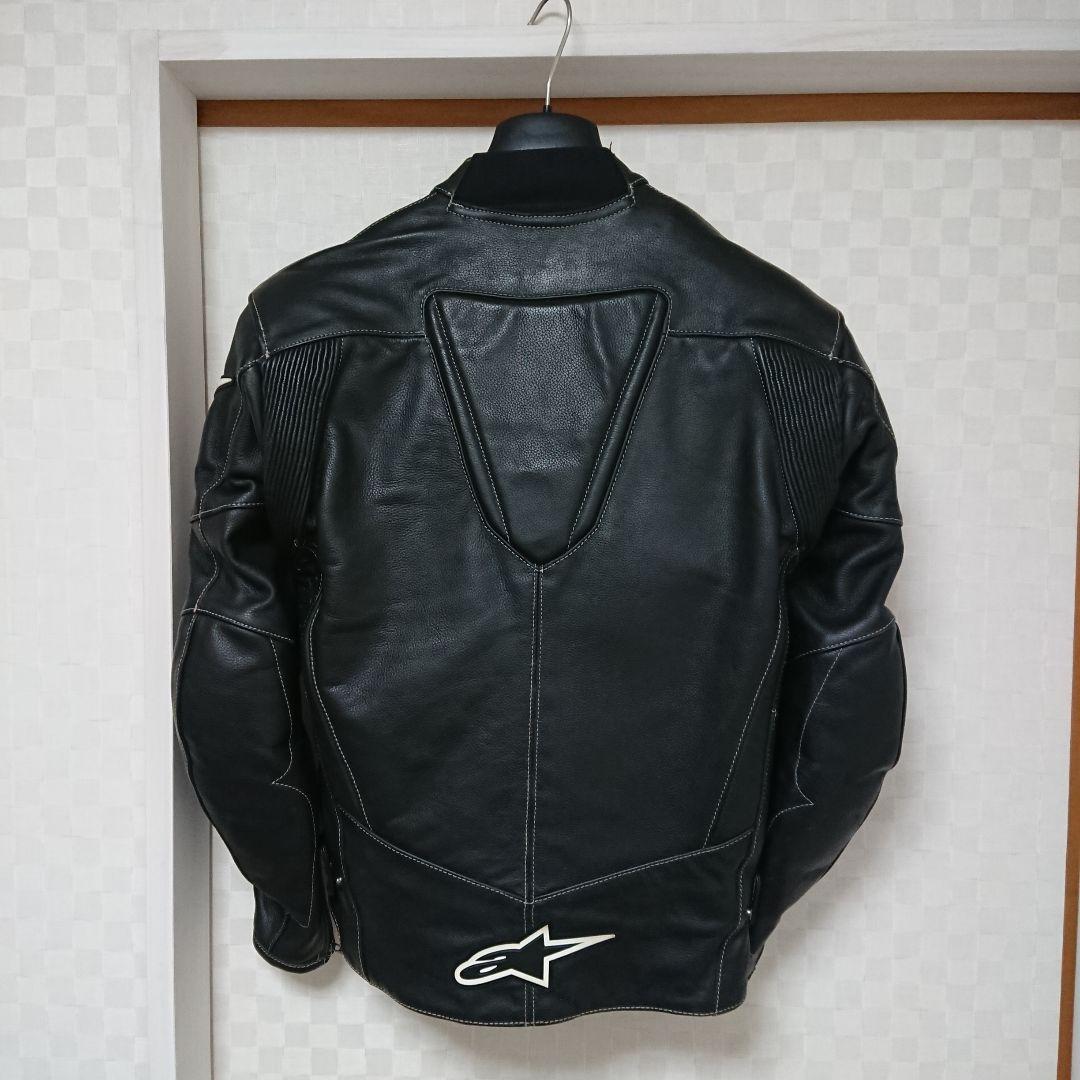 alpainstars レザージャケット パンチング 着用回数少ない