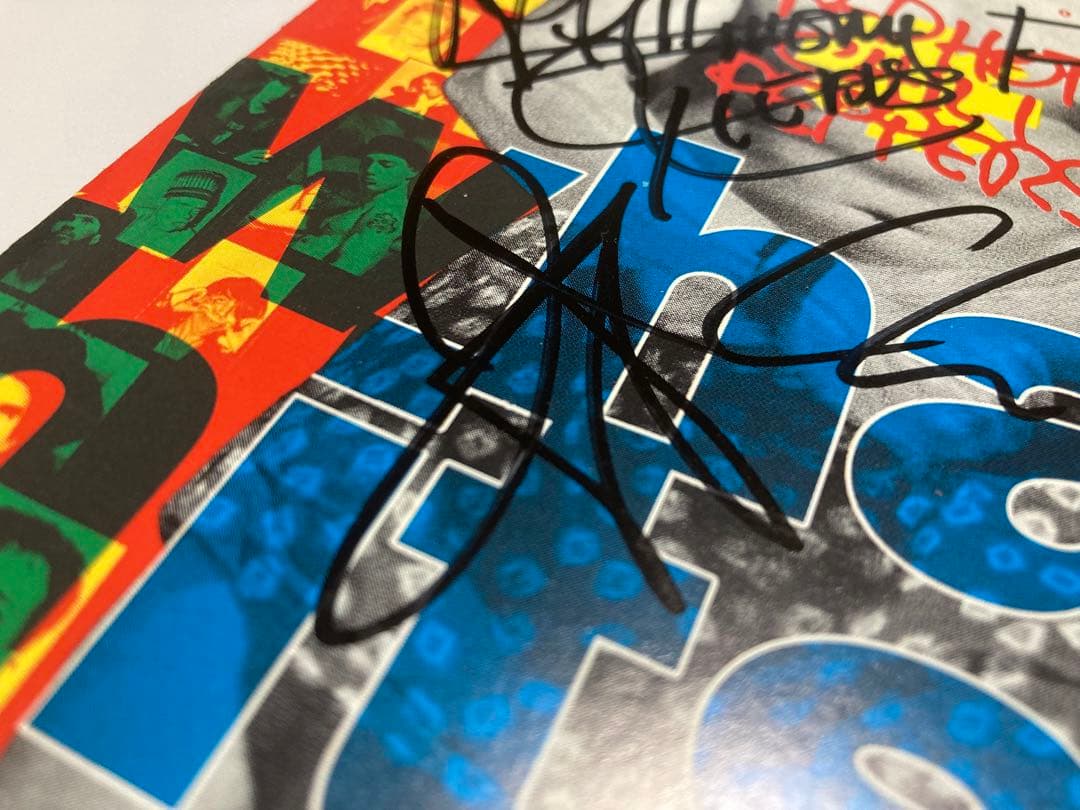 レア　レッチリ 直筆　サイン　CD red hot chili peppers