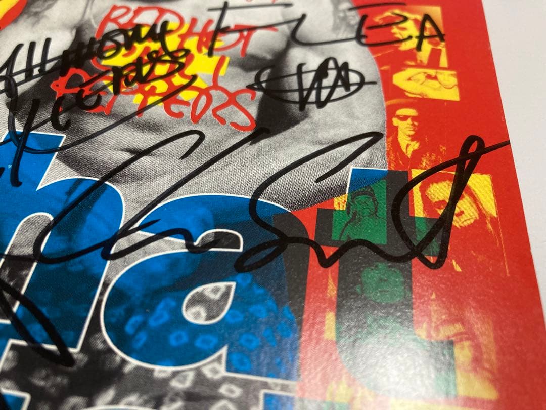 レア　レッチリ 直筆　サイン　CD red hot chili peppers
