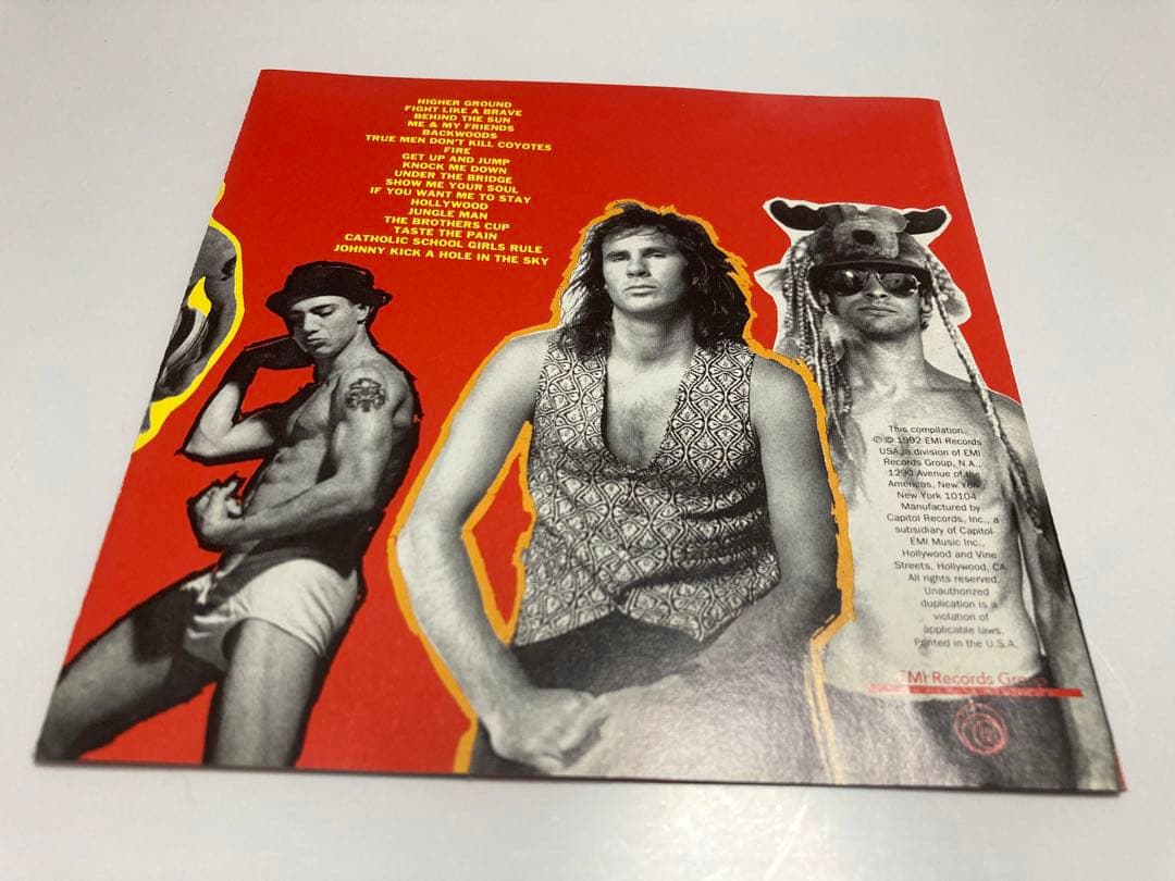 レア　レッチリ 直筆　サイン　CD red hot chili peppers