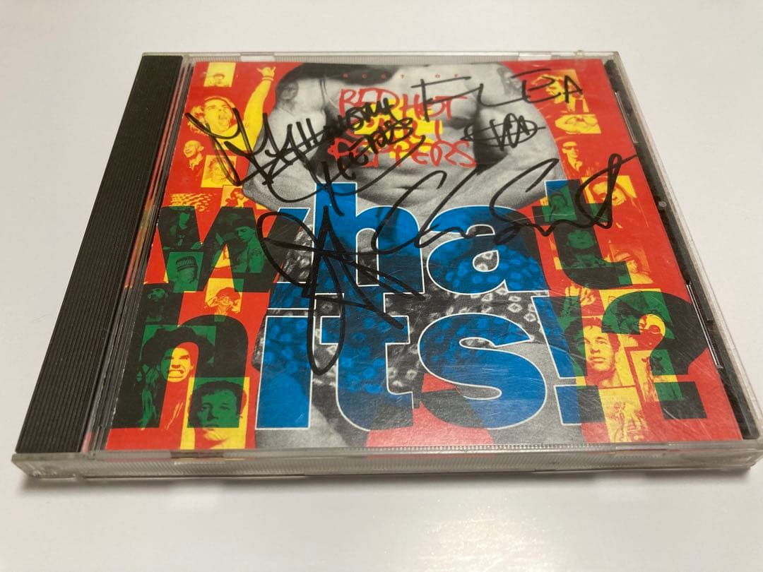 レア　レッチリ 直筆　サイン　CD red hot chili peppers