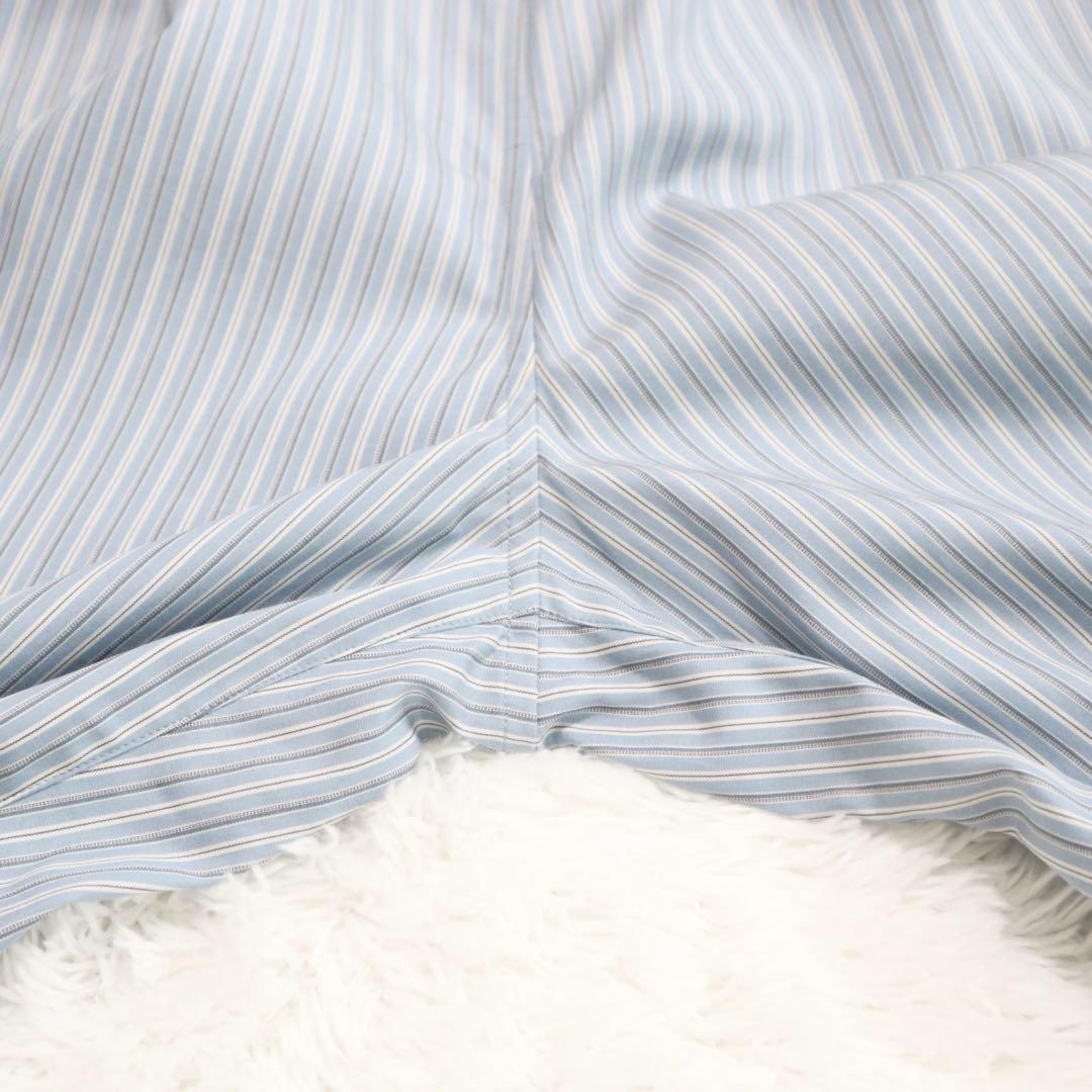 新品★LENO × CLUEL リノ クルーエル サロペット ストライプ ブルー