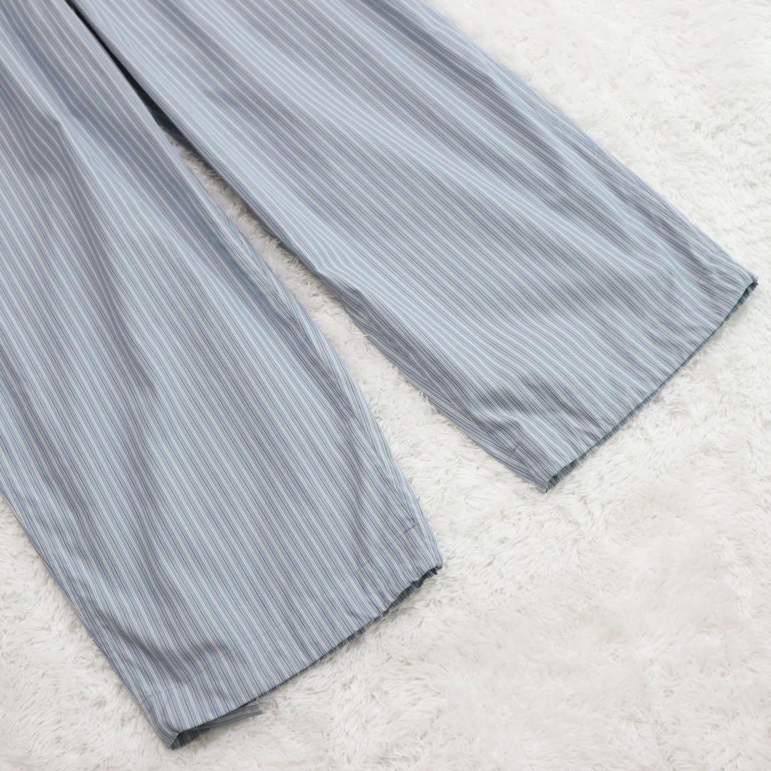 新品★LENO × CLUEL リノ クルーエル サロペット ストライプ ブルー