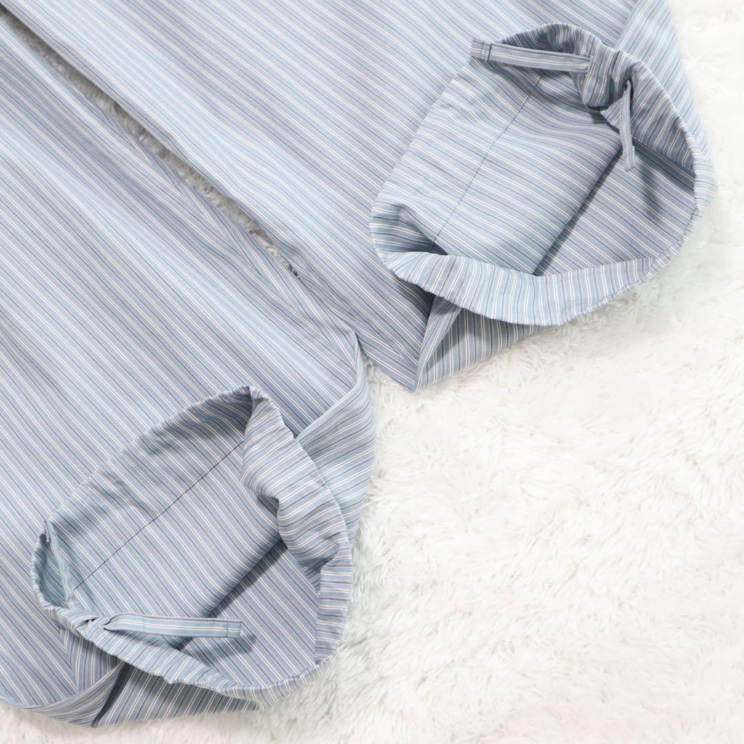 新品★LENO × CLUEL リノ クルーエル サロペット ストライプ ブルー