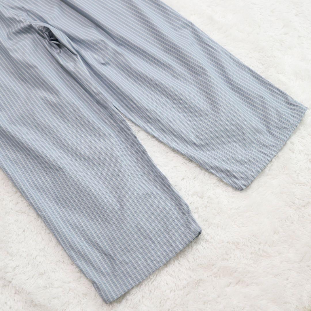 新品★LENO × CLUEL リノ クルーエル サロペット ストライプ ブルー