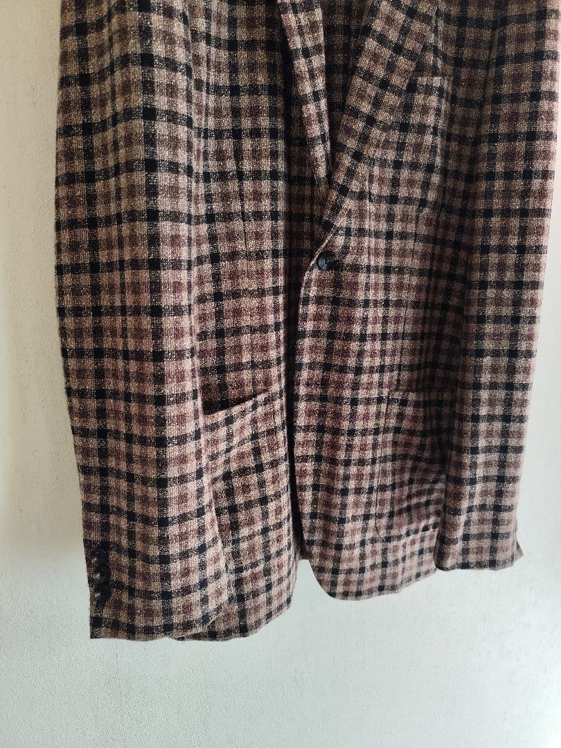 トゥモローランド リングツイードジャケット 茶