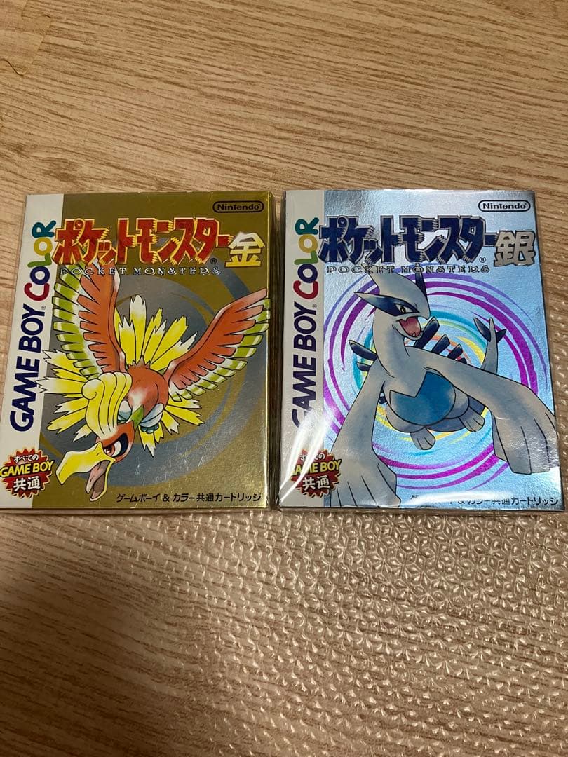ポケモン金銀　ゲームボーイ