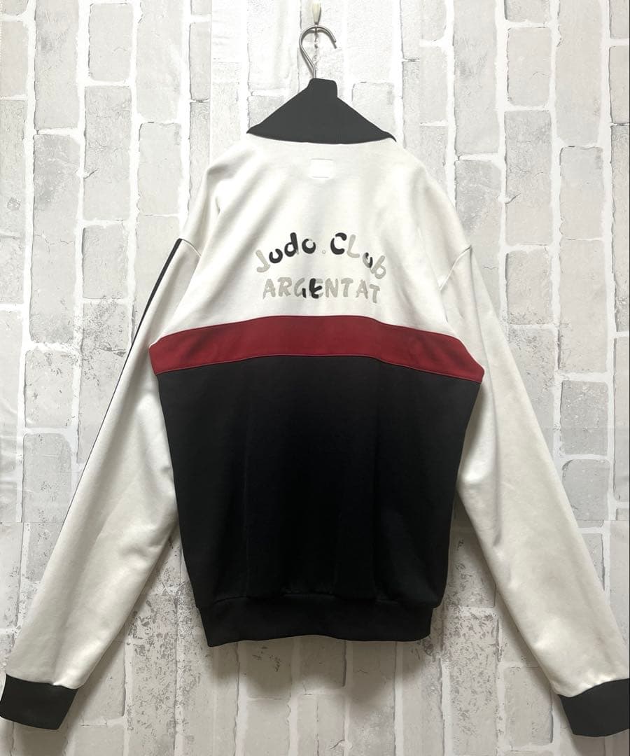 アディダス ジャージ トラックジャケット 柔道 M トレフォイル 3ライン00s