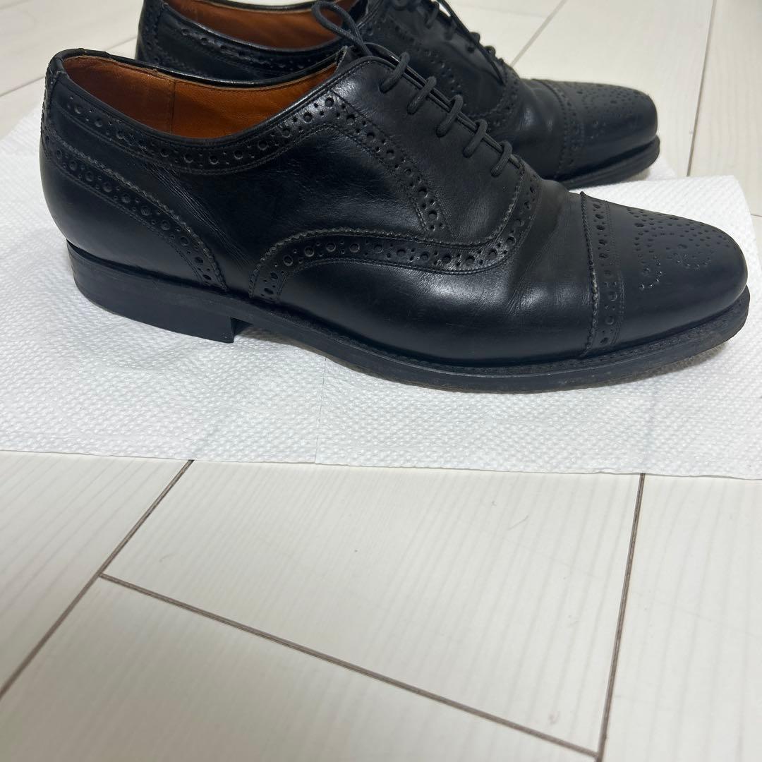 定価6万円　イブサンローラン　ウイングチップ