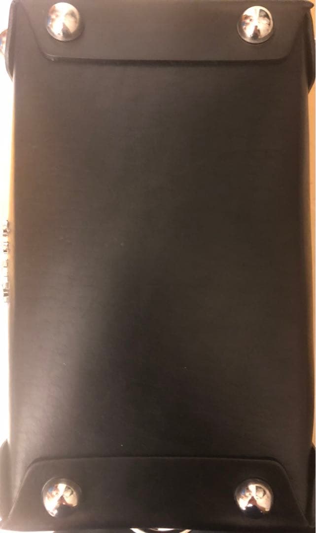 あ*う様 バッグのみ　MASU 24aw LEATHER CAKE BAG 黒