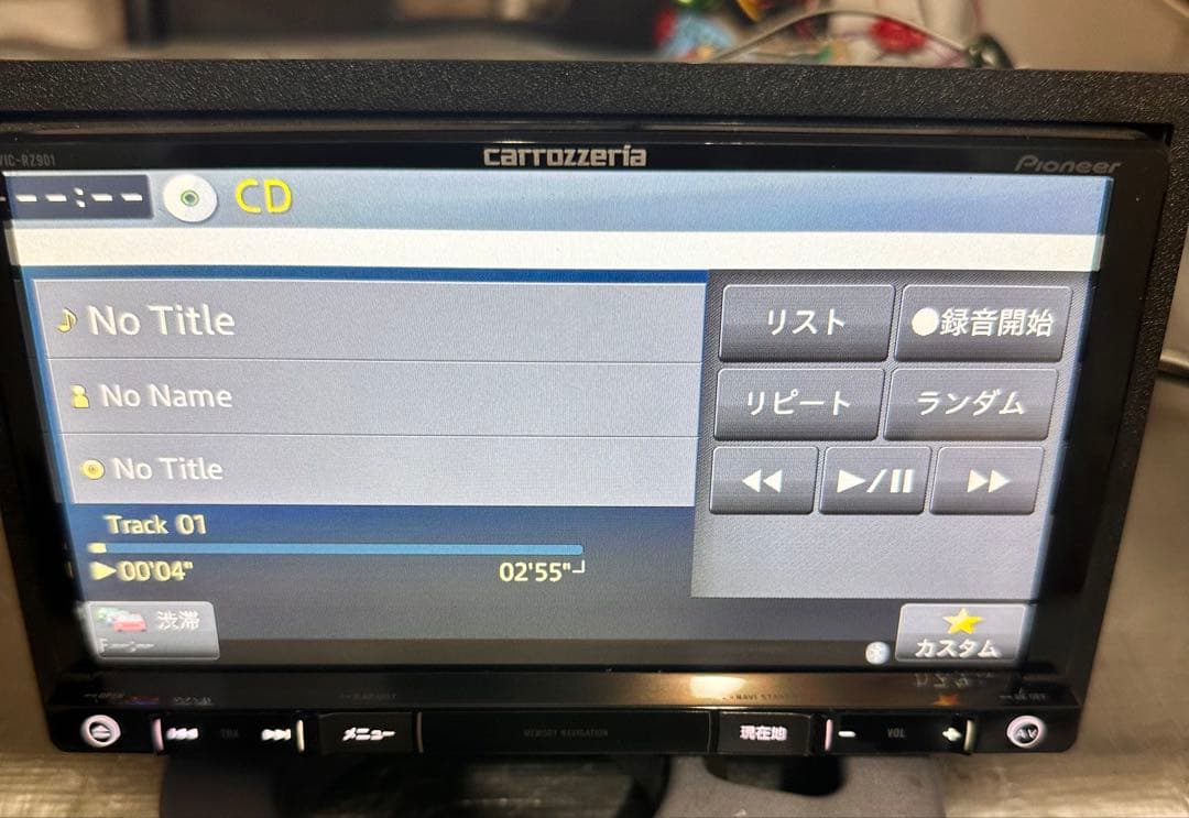 カーナビ Carrozzeria Pioneer AVIC-RZ901-R 2018