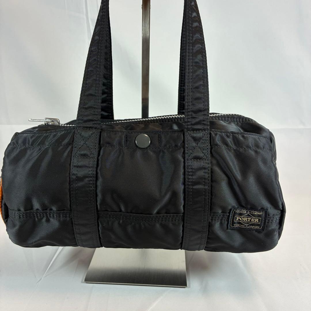 [極美品] PORTER タンカー ミニ ボストン ダッフルバッグ ドラム