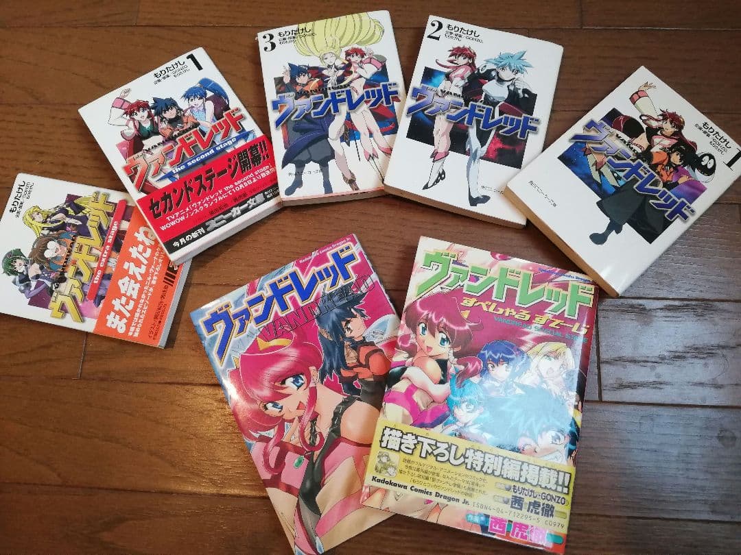 ヴァンドレッドDVD5.7巻セット