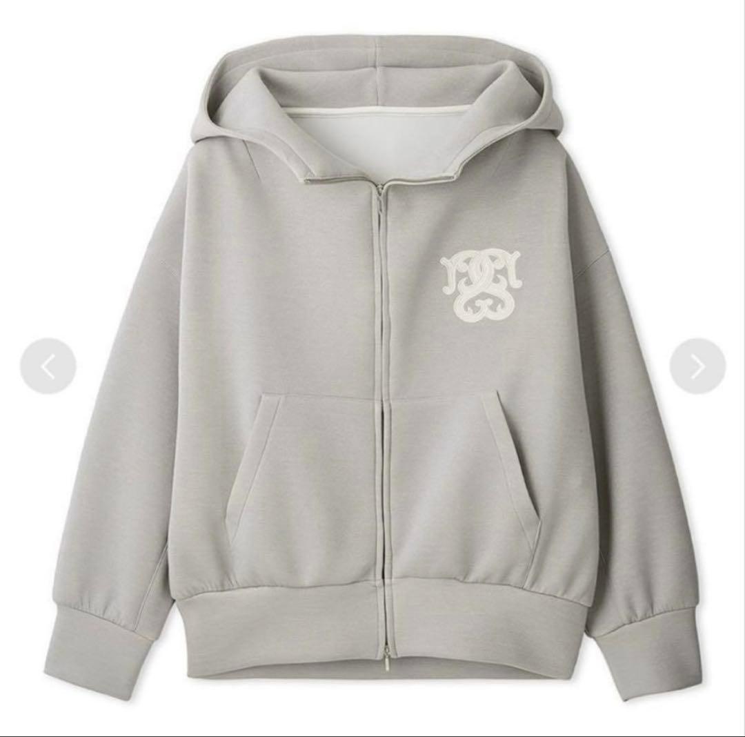 snidel ボリュームパーカー グレー