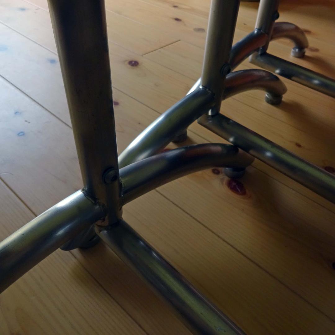 3点　ステンレス× ハンガーラック スタンド アイアン アンティーク調 アパレル