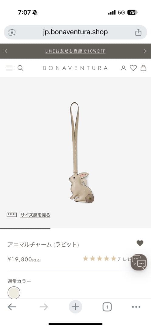 【0010】アニマルチャーム（ラビットハート）