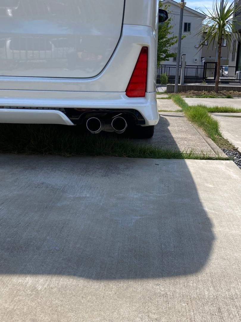 ヴォクシー　80 マフラー　リアピース　ストレート