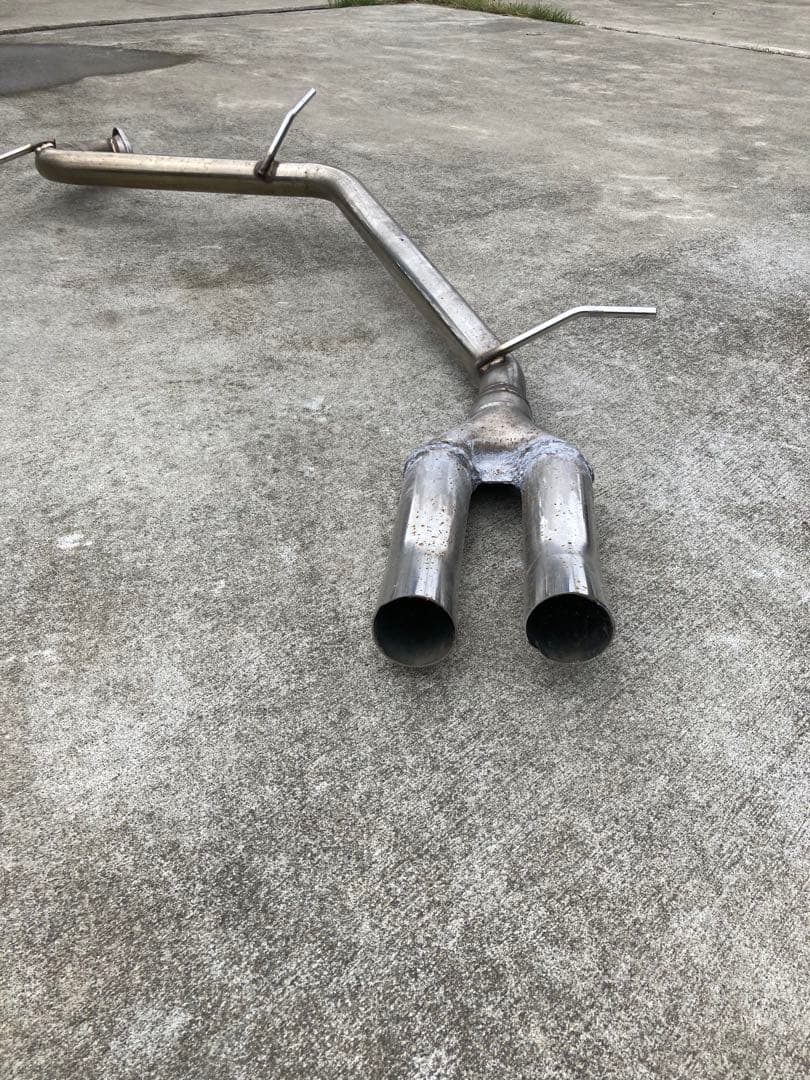 ヴォクシー　80 マフラー　リアピース　ストレート