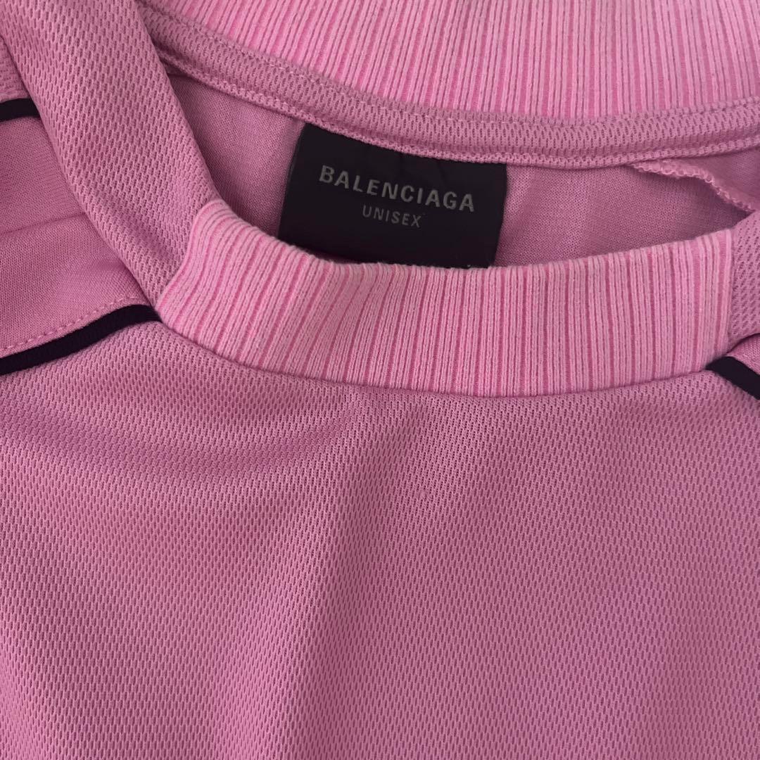 balenciaga ピンク 長袖シャツ PARIS 10