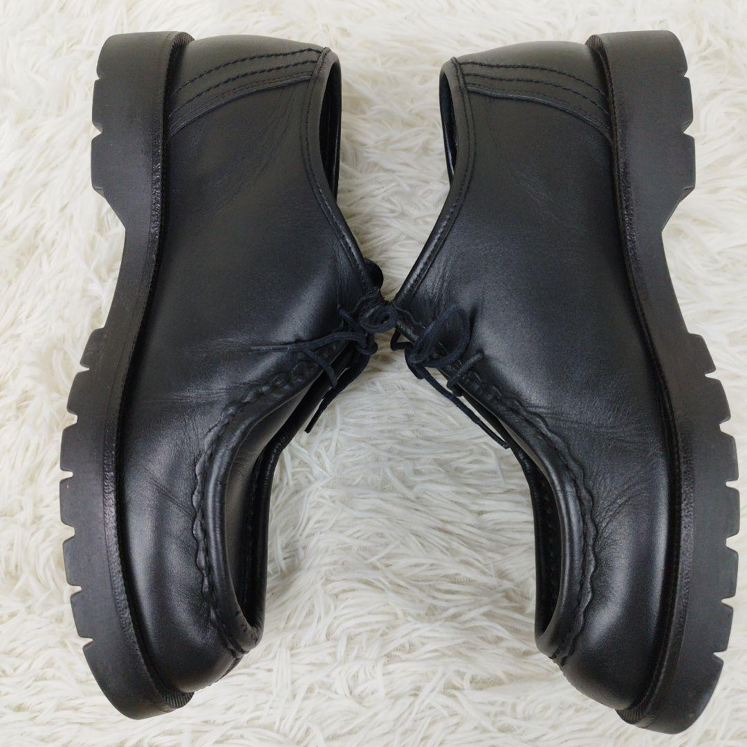 ✨美品✨ クレマン パドロール チロリアンシューズ レザー Uチップ 黒