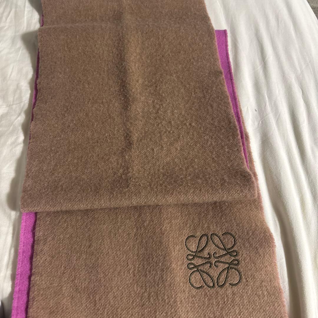 ★値下げ★ロエベ　リバーシブル マフラー