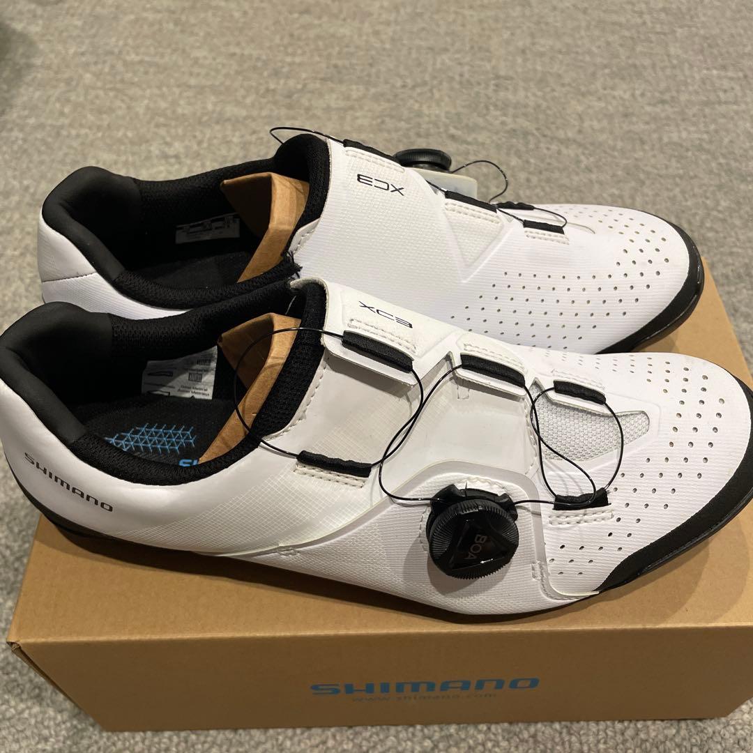 SHIMANO シマノ SH-XC300 SPDシューズ 42 ホワイト