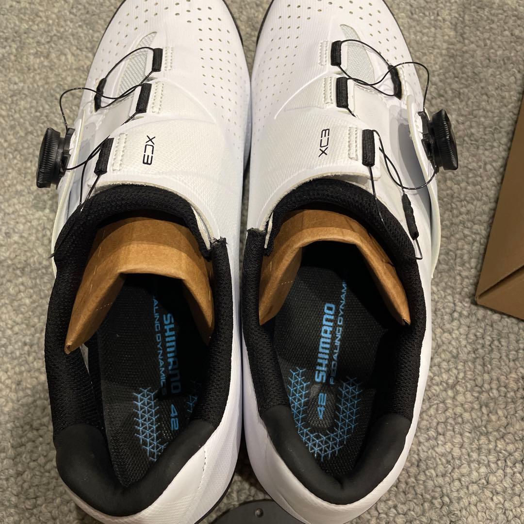SHIMANO シマノ SH-XC300 SPDシューズ 42 ホワイト