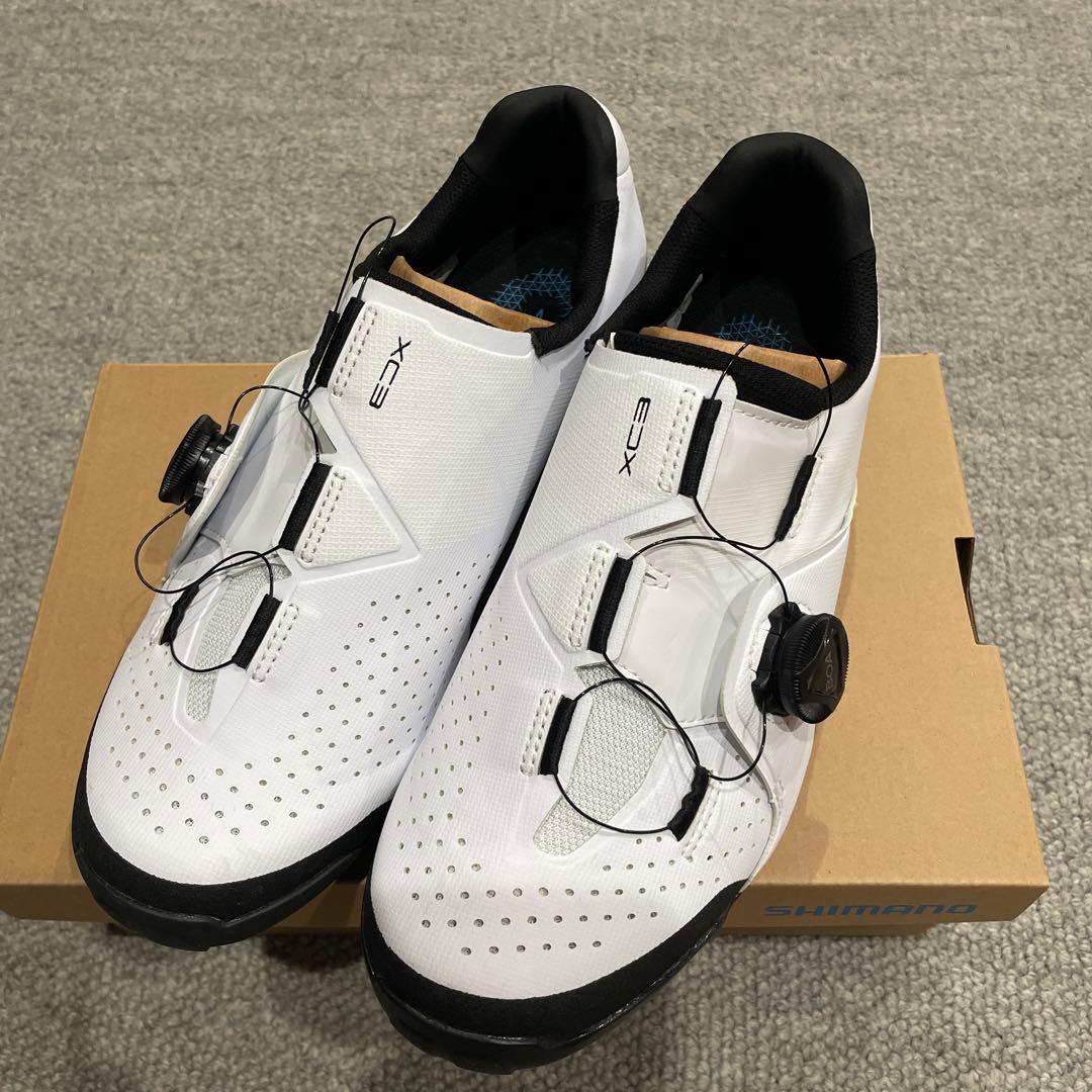 SHIMANO シマノ SH-XC300 SPDシューズ 42 ホワイト