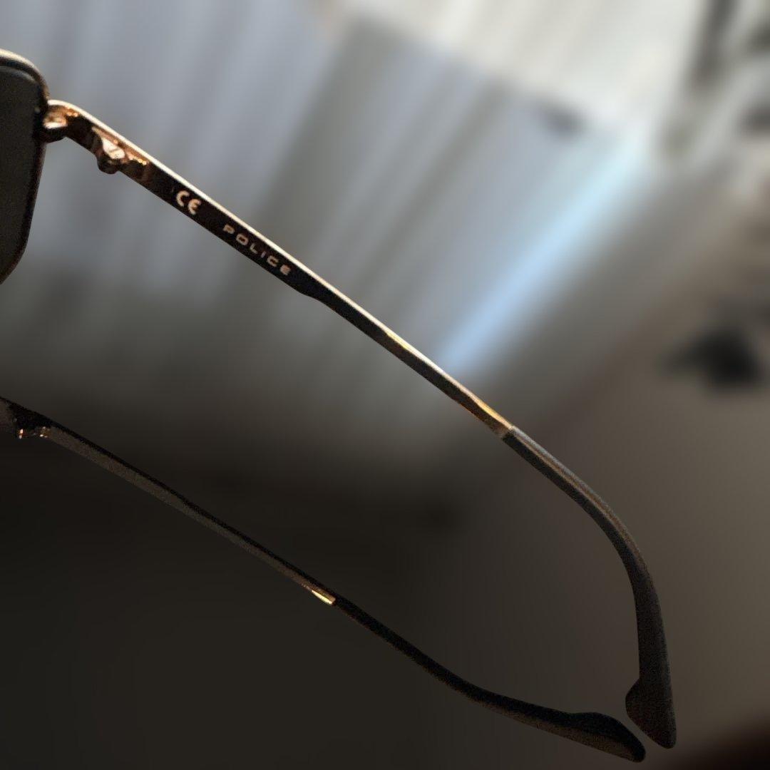 【激レア】POLICE ポリスサングラス　 SPLB36 SYNTH 1 ミラー