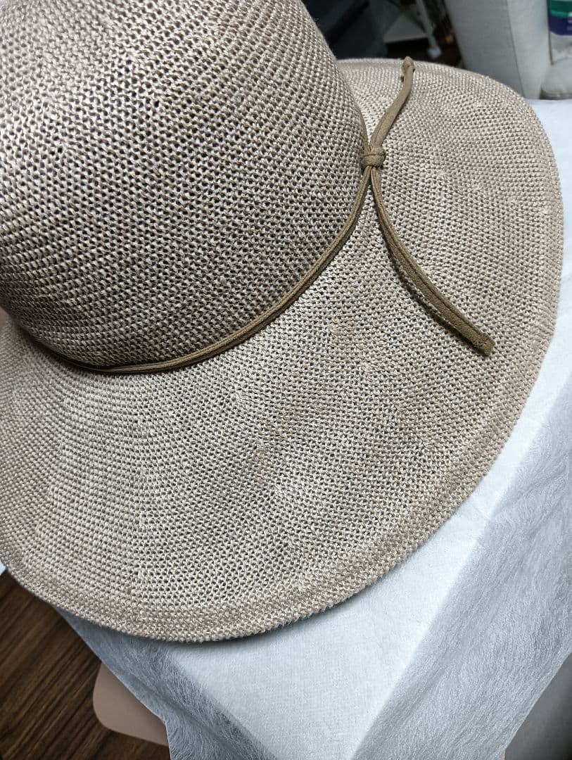 サンバリア100　リネンサーモハット　遮光100％