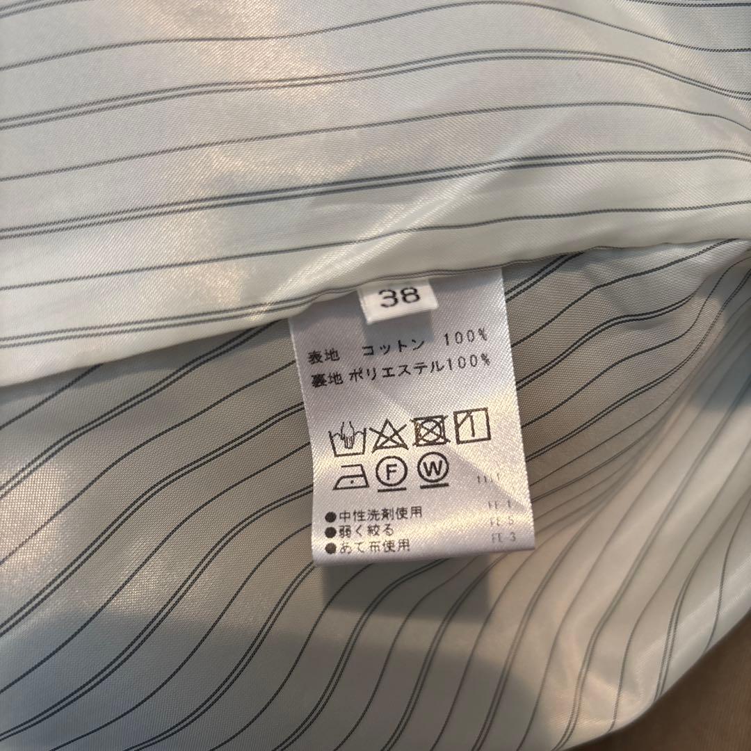 Cafune コットンツイル ショートトレンチコート カフネ