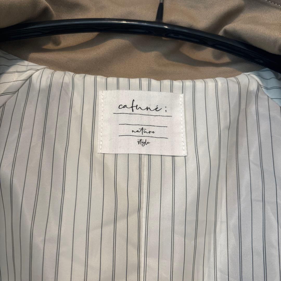 Cafune コットンツイル ショートトレンチコート カフネ