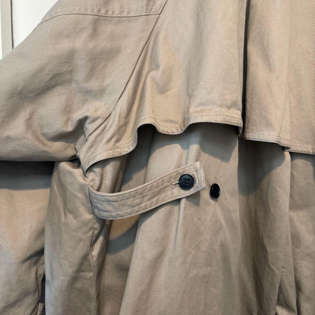 Cafune コットンツイル ショートトレンチコート カフネ