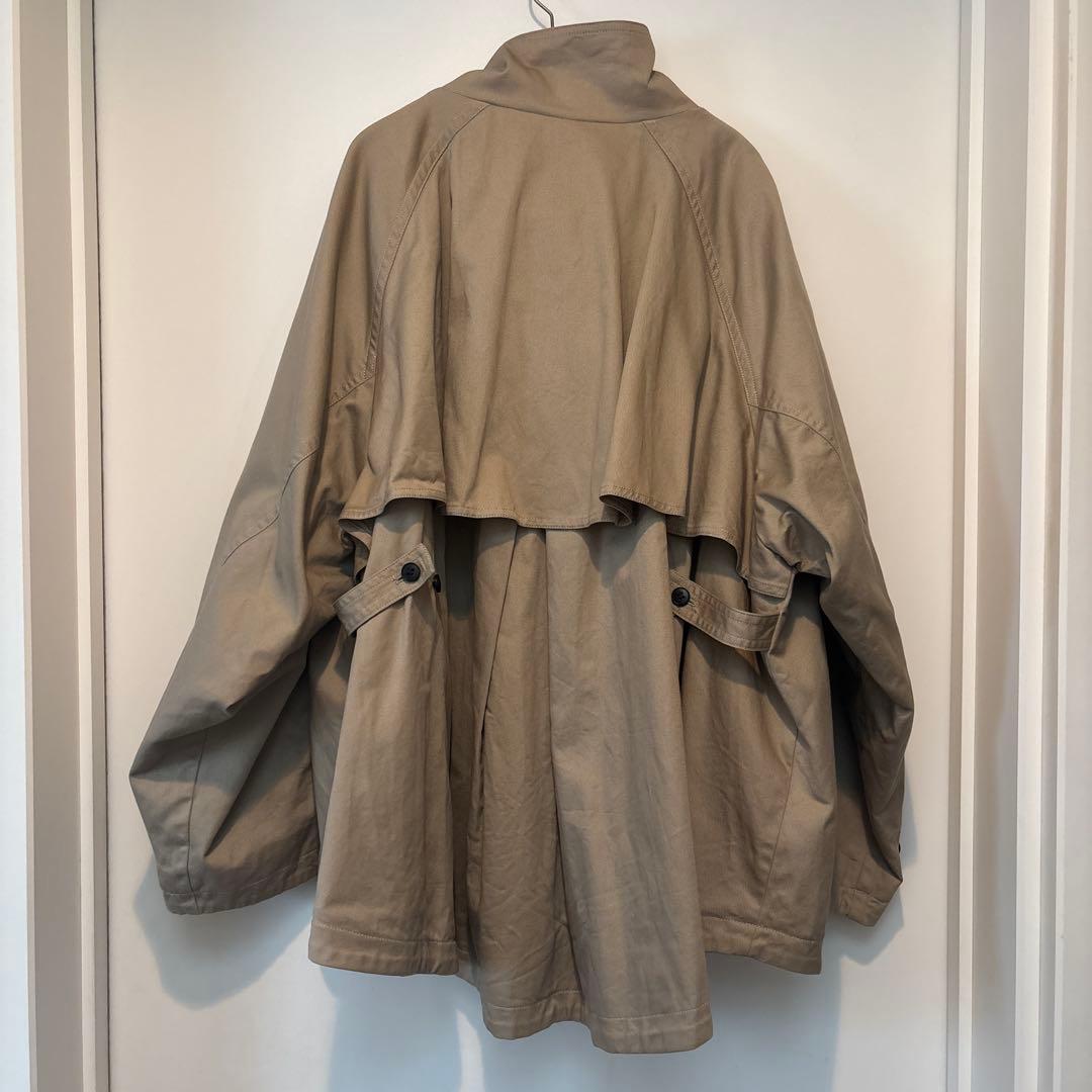 Cafune コットンツイル ショートトレンチコート カフネ