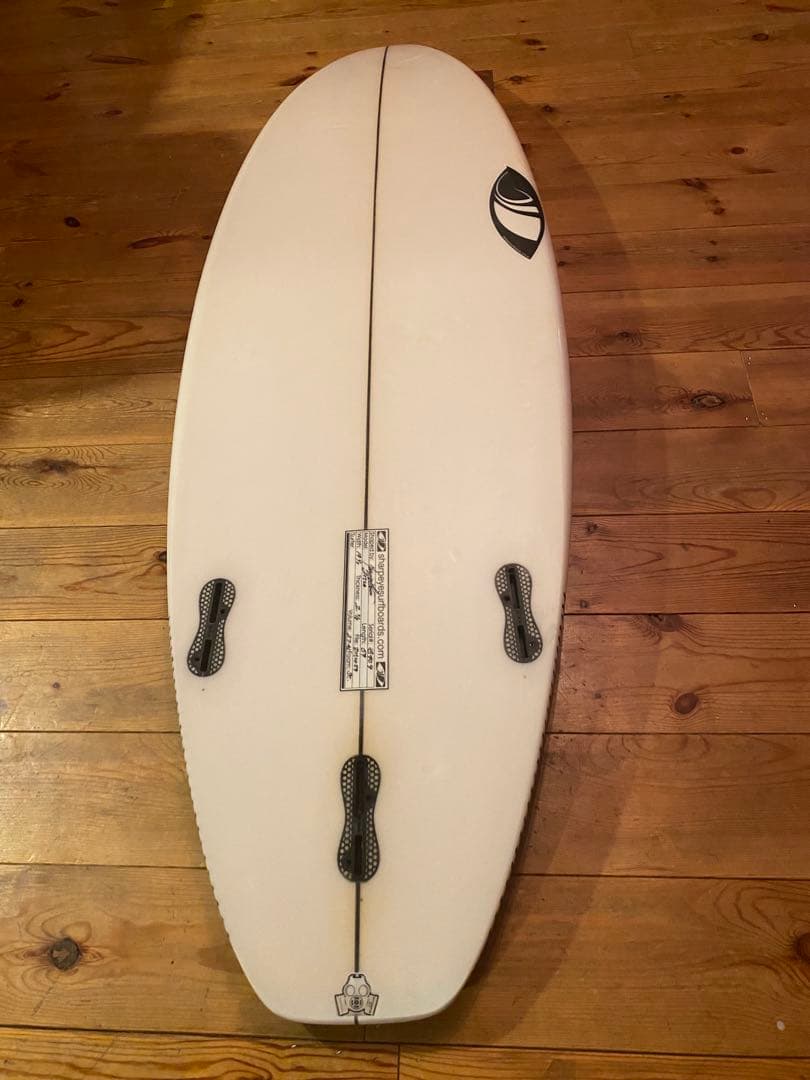 【R】sharp Disco ショートボード 5.9\"27.4L フィン付