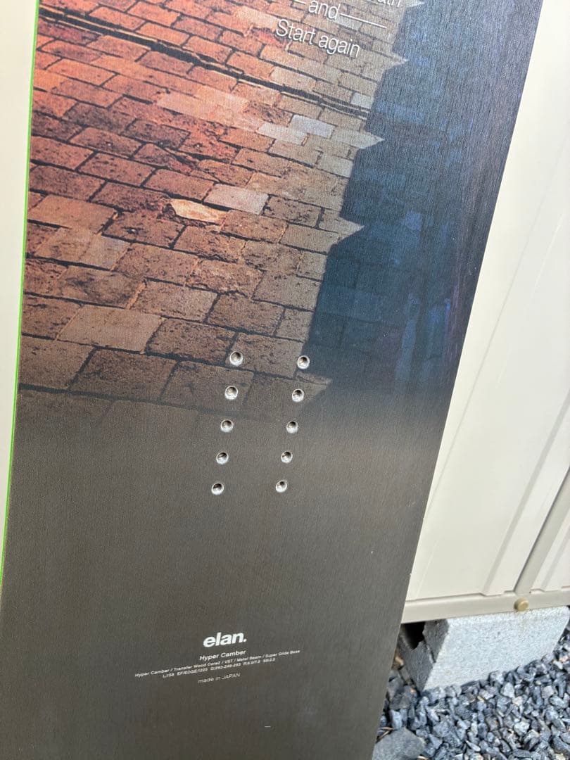 elanエラン INVERSEインバース 23-24 158cm スノーボード