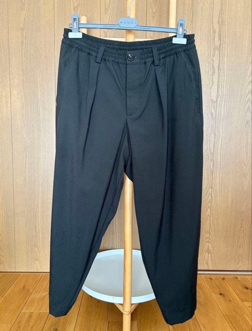 MARNI ブラック スラックス 46