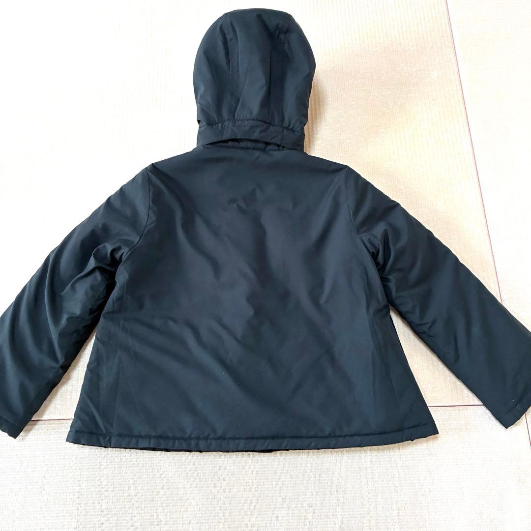 familiar 黒 120㎝　ダウンコート　中綿ジャケット 現行モデル。