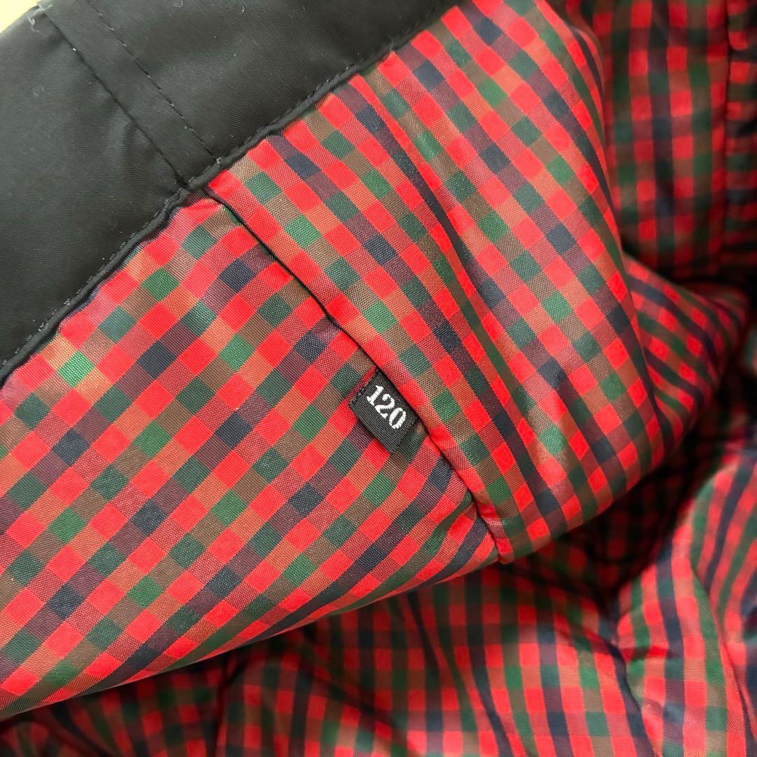 familiar 黒 120㎝　ダウンコート　中綿ジャケット 現行モデル。