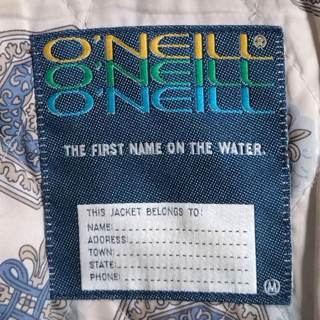 オニール★日本製 総刺繍 インディアン柄 アームレザー 牛革 スタジャン 黒 M